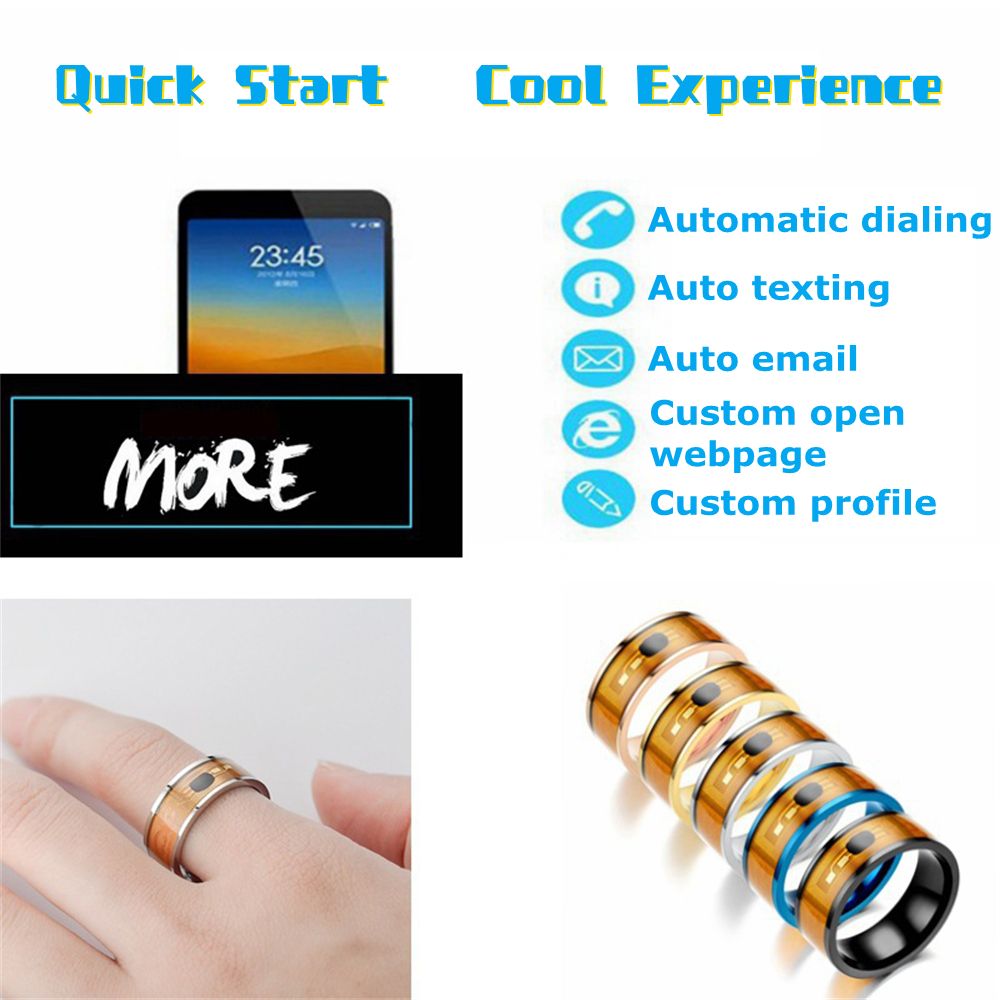 Fashion Technology Multifuncti – Smart Ring Nfc Pay Bewertung und Preis