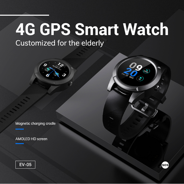 Senior GPS Tracking Smart Watc – Fall Detection Watch Bewertung und Preis