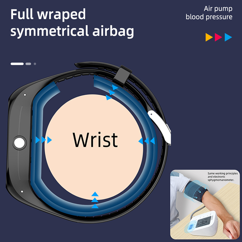 New Blood Pressure Blood Oxyge – Fall Detection Watch Bewertung und Preis