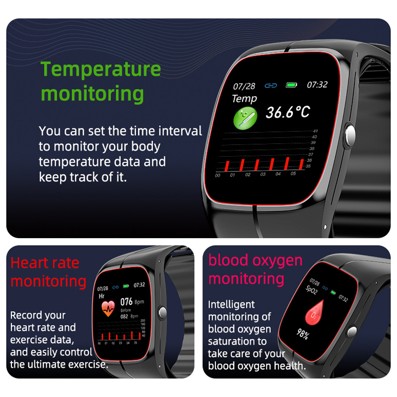 New Blood Pressure Blood Oxyge – Fall Detection Watch Bewertung und Preis