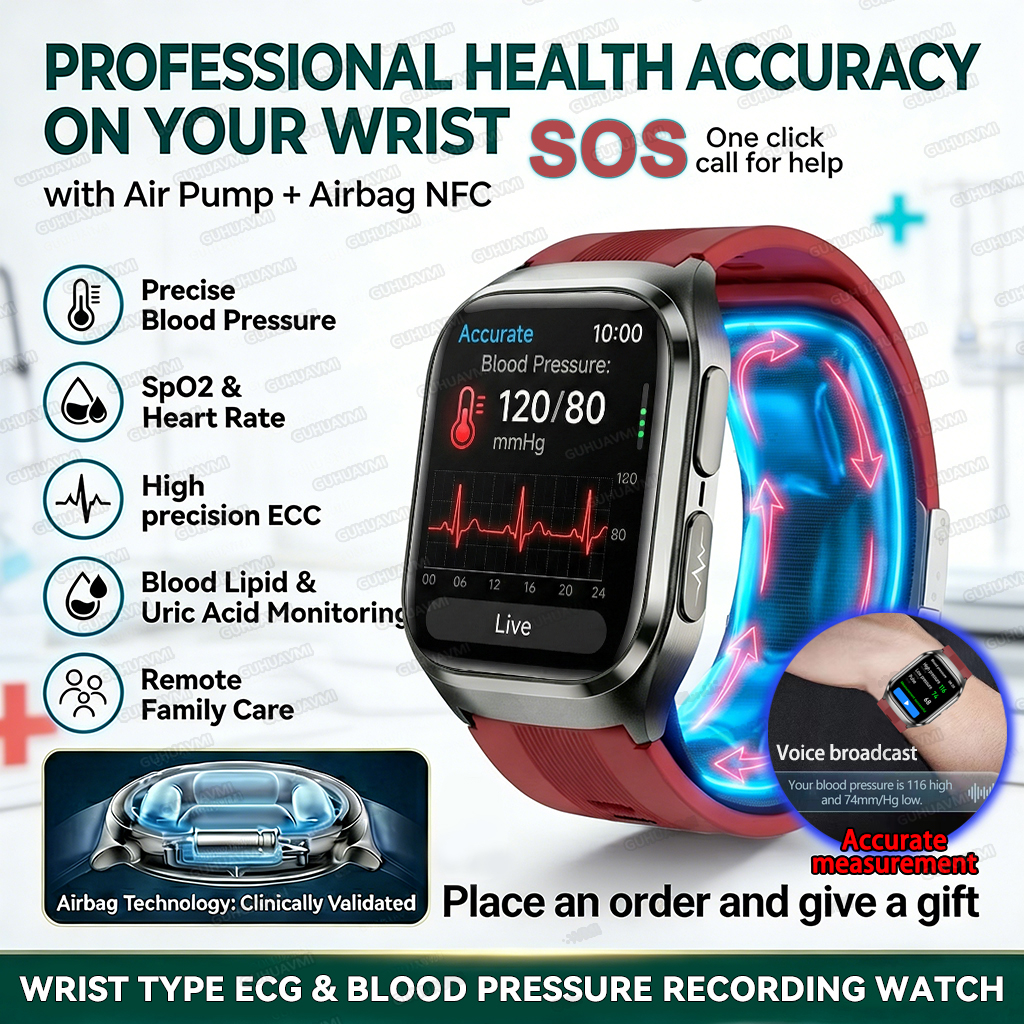 True Blood Pressure Smart Watc – Fall Detection Watch Bewertung und Preis