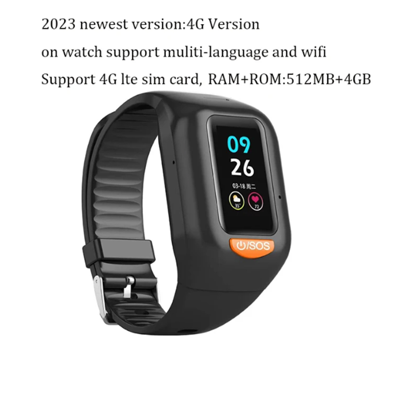 Newest Elderly 4G Smart Watch  – Fall Detection Watch Bewertung und Preis