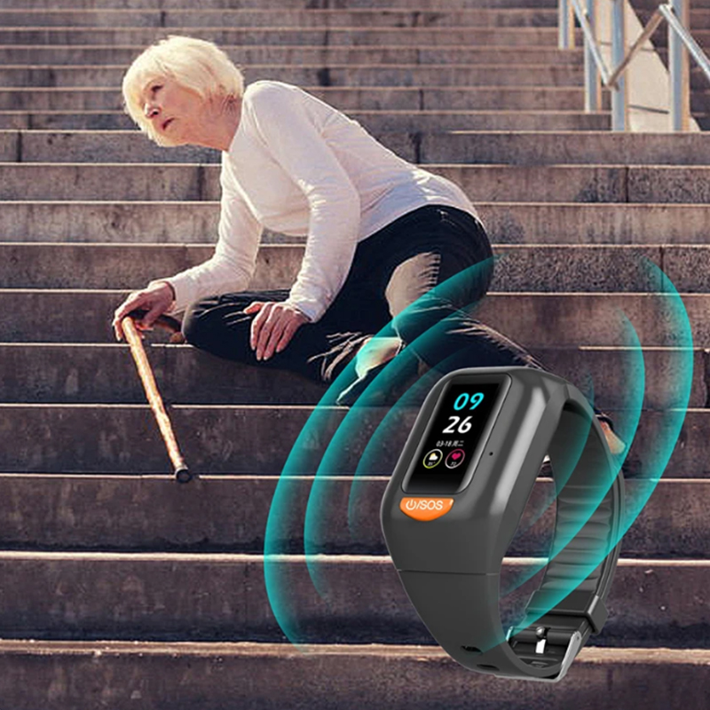 Newest Elderly 4G Smart Watch  – Fall Detection Watch Bewertung und Preis