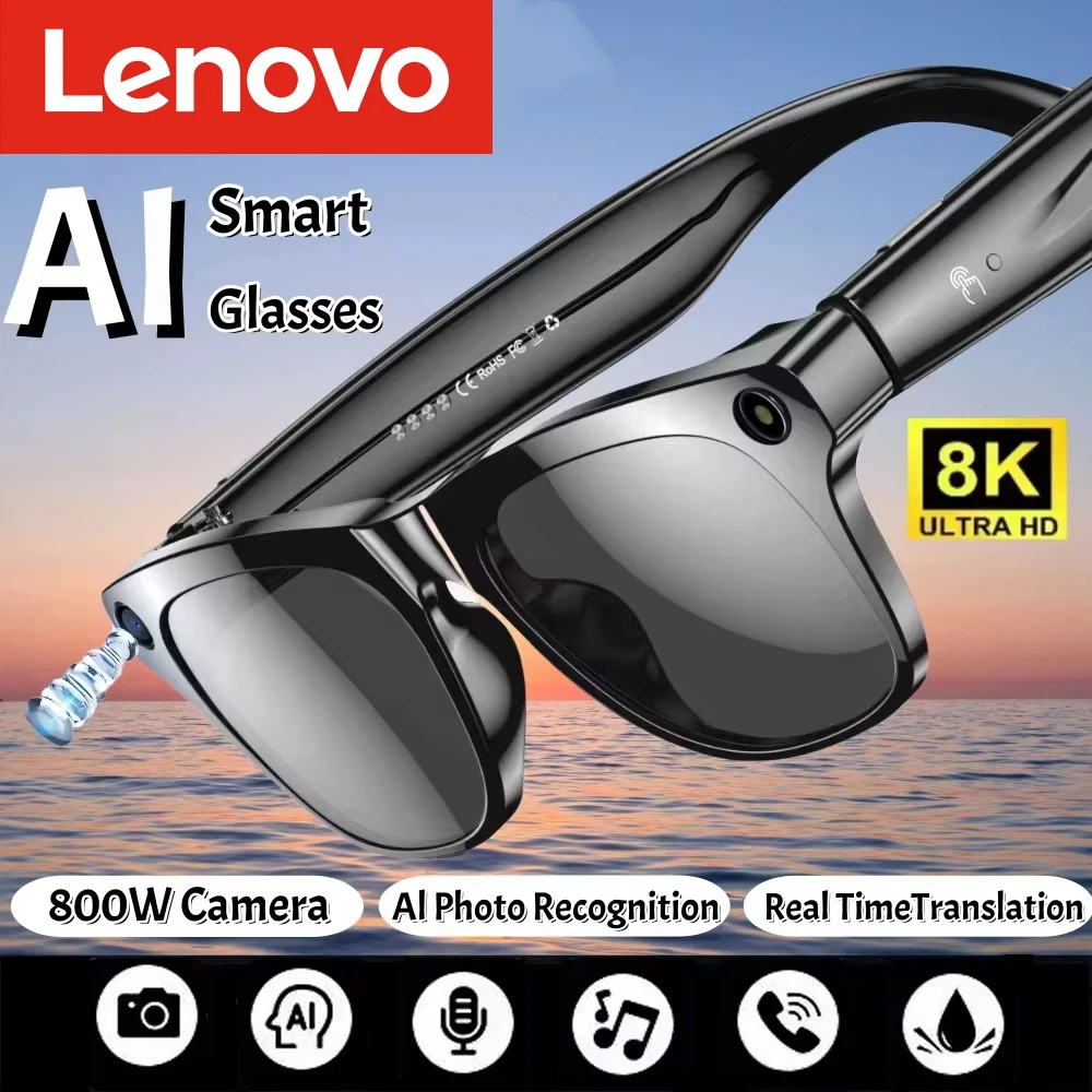 Lenovo AI Smart Glasses 8K HD  – Smart Glasses Lens Bewertung und Preis