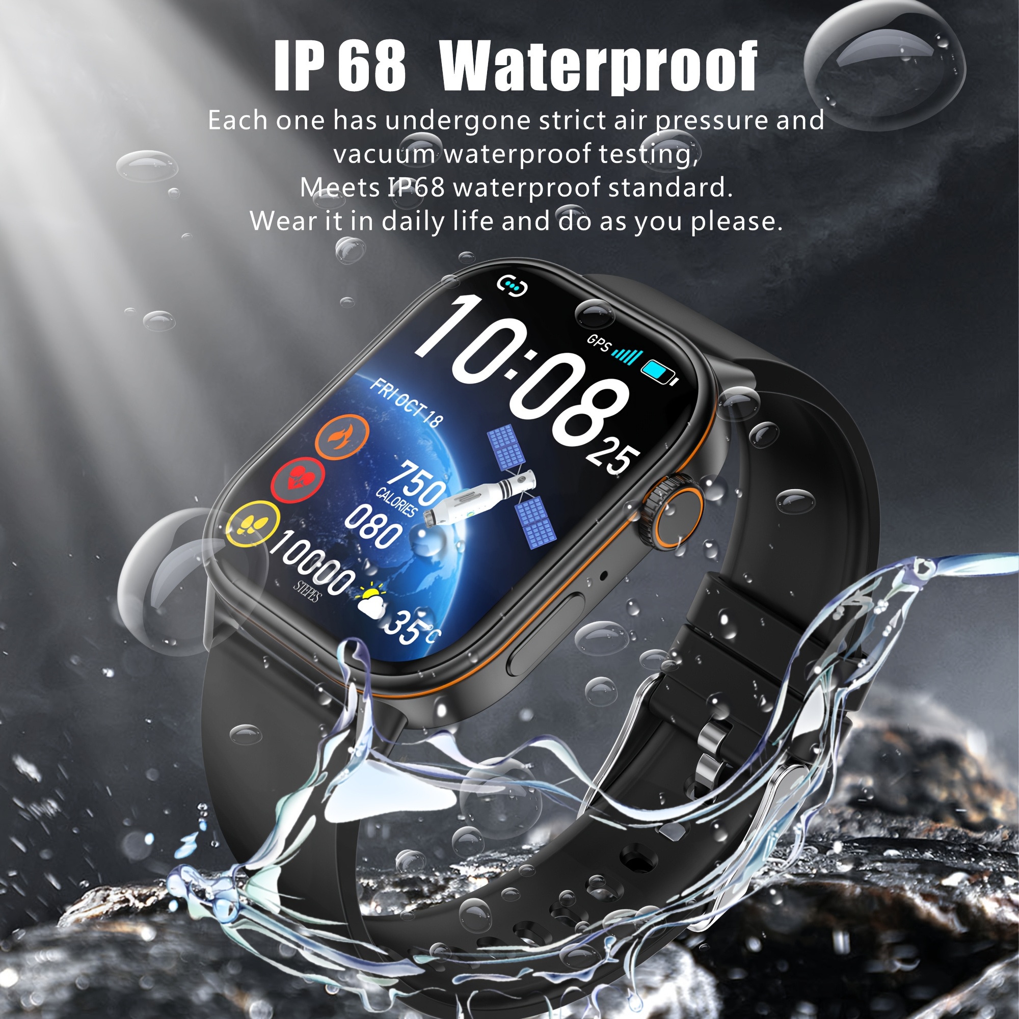 2025 GPS Positioning Smart Wat – Fall Detection Watch Bewertung und Preis